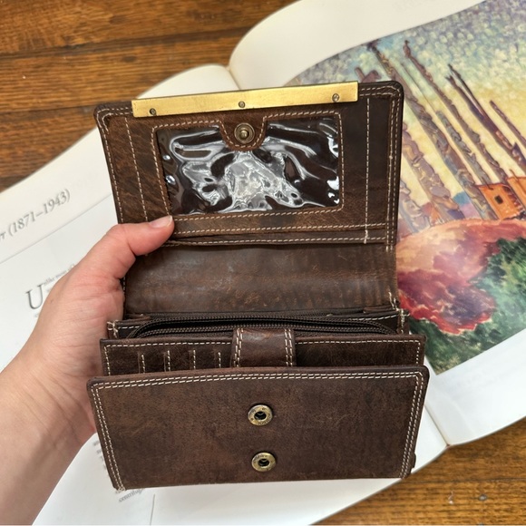 Wallet leather / Portmanteau - Picture 3 of 12